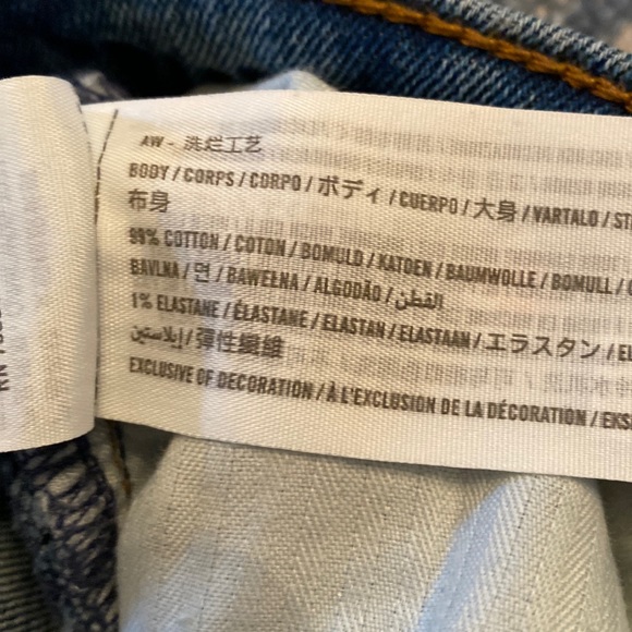 Abercrombie Erin Ankle Straight Ultra High Rise Jeans - Picture 9 of 13